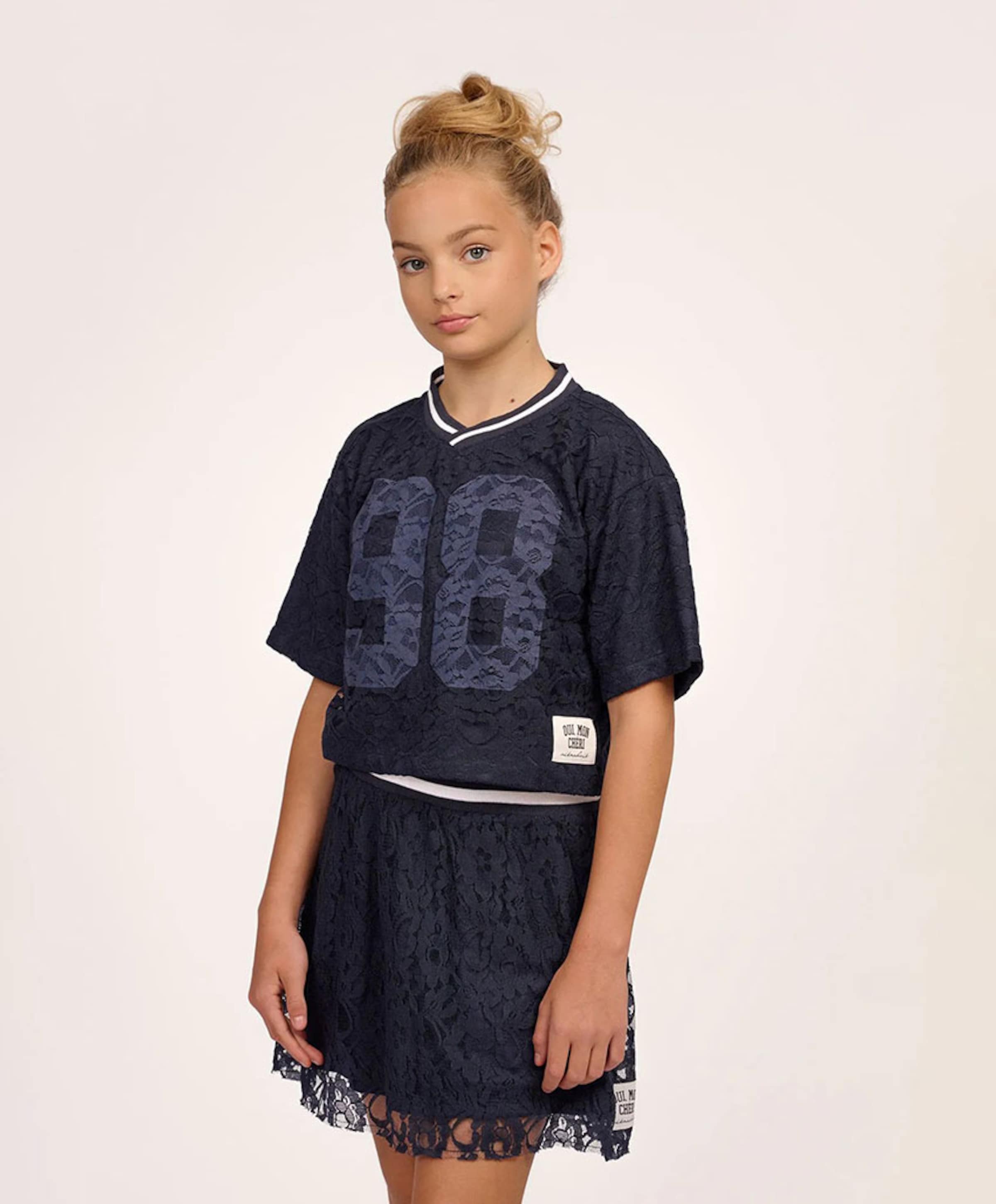 NIK & NIK Meisjes rok blauw