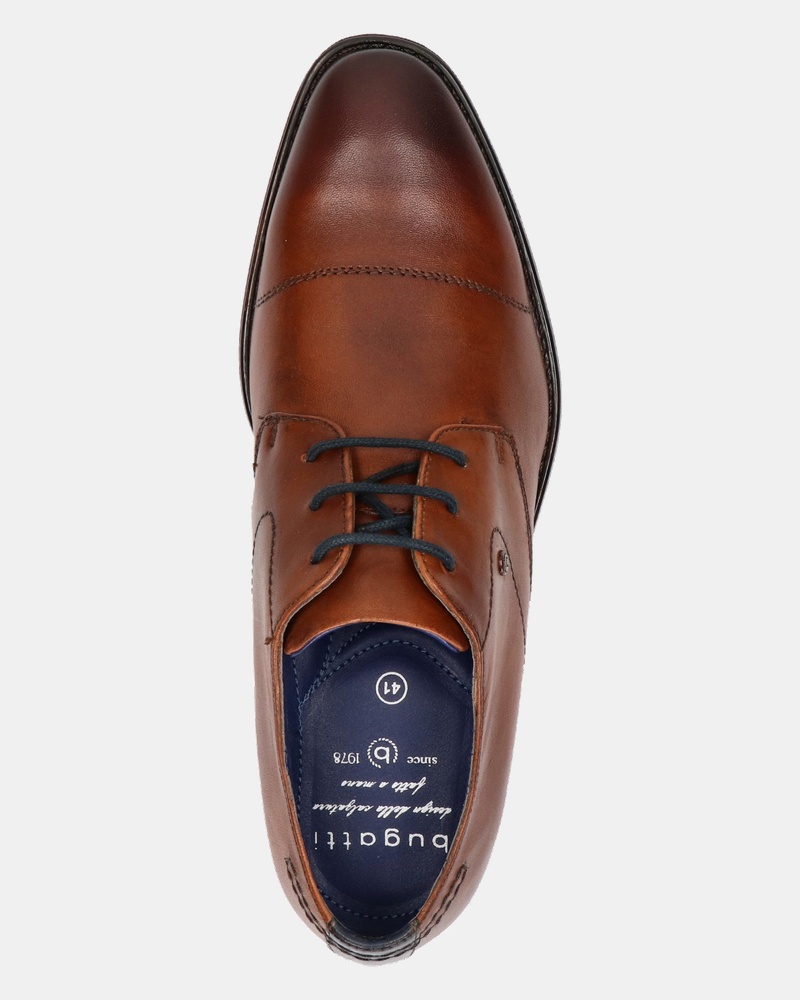 Bugatti Rinaldo Eco Lage nette schoenen  - cognac