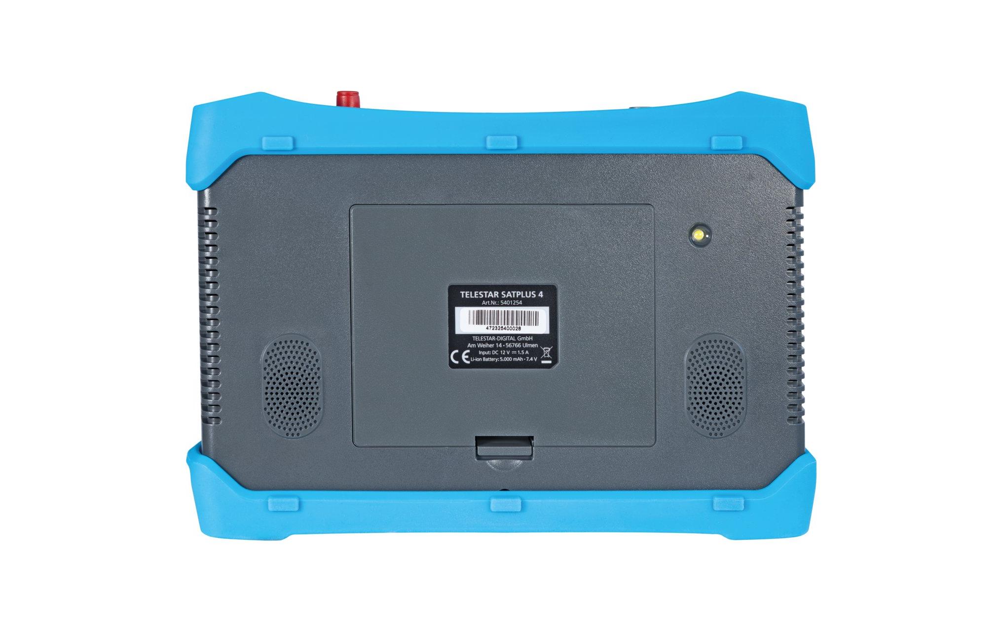 Kombo-Messgerät SATPLUS 4<br>Messempfänger für DVB-S / -S2 / -T / -T2 / -C