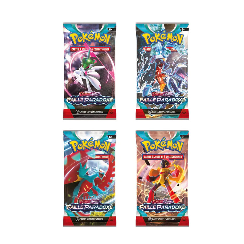 Booster Pokémon Écarlate et Violet - Faille Paradoxe (modèle aléatoire)