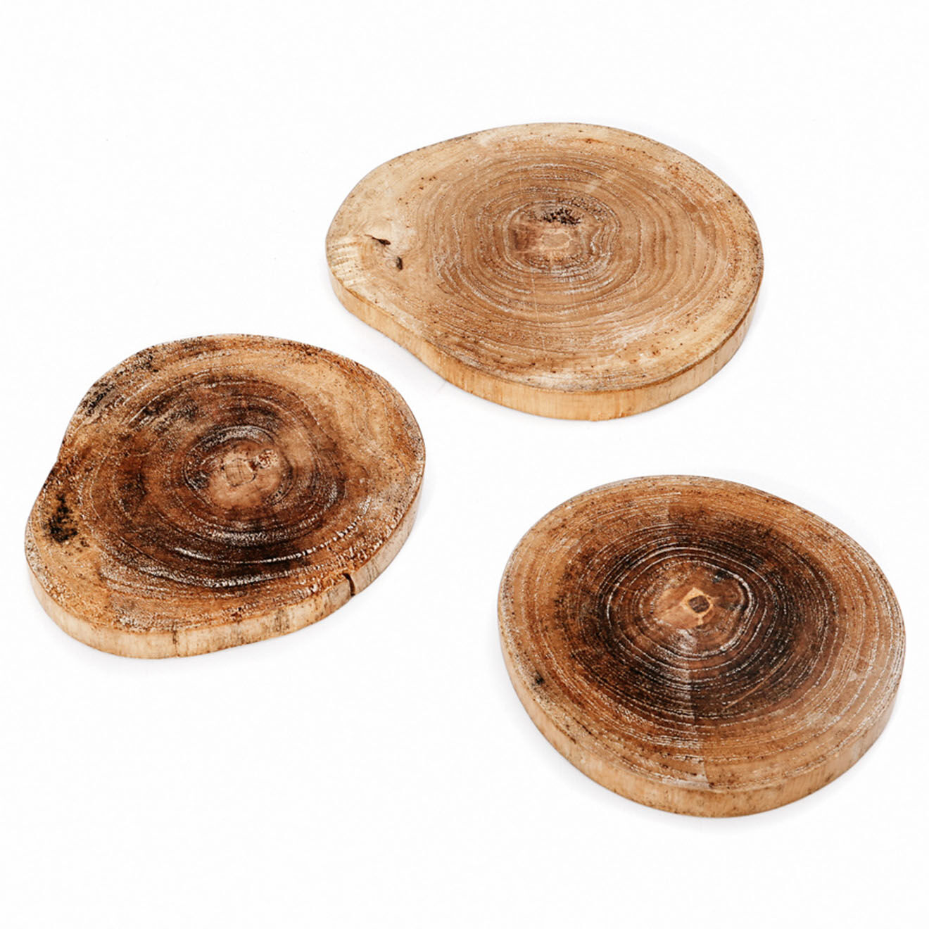 Bazar Bizar Sous-verre Boho Teak Root beige - D.10 cm