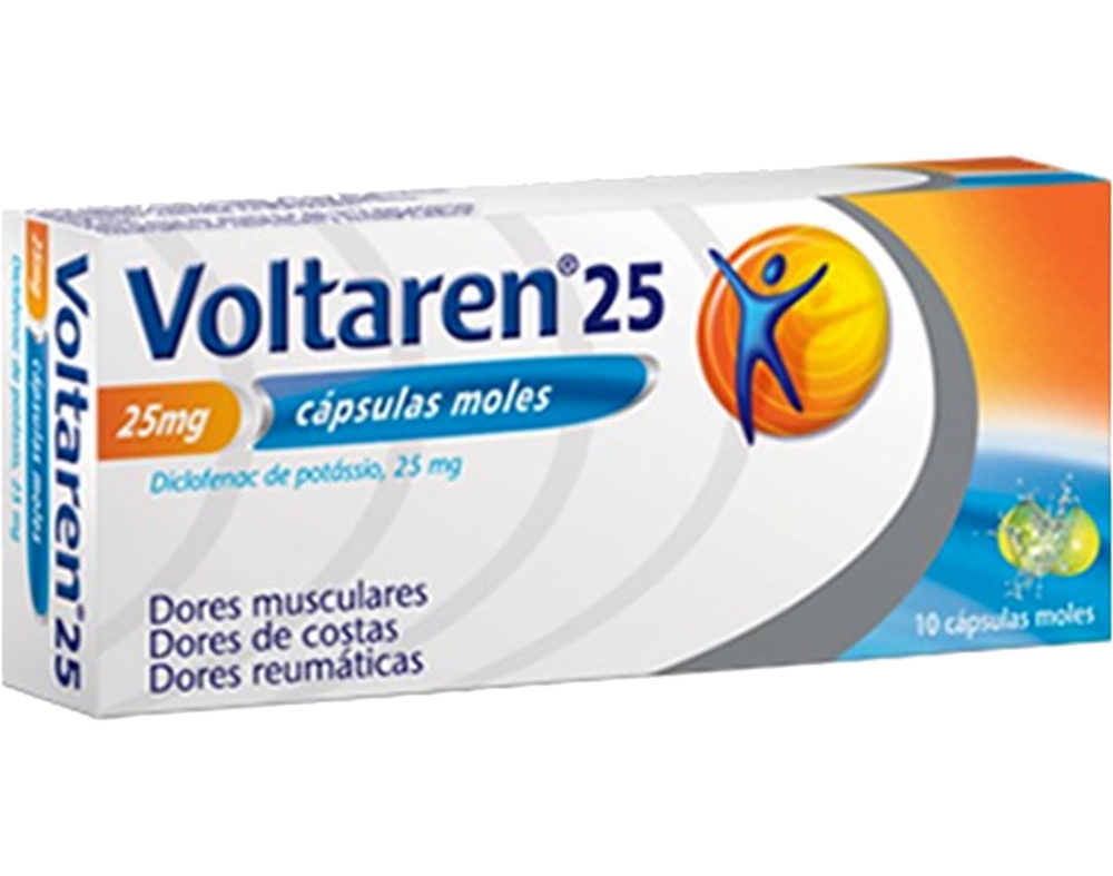 CÁPSULAS VOLTAREN MOLES 25MG 20UN