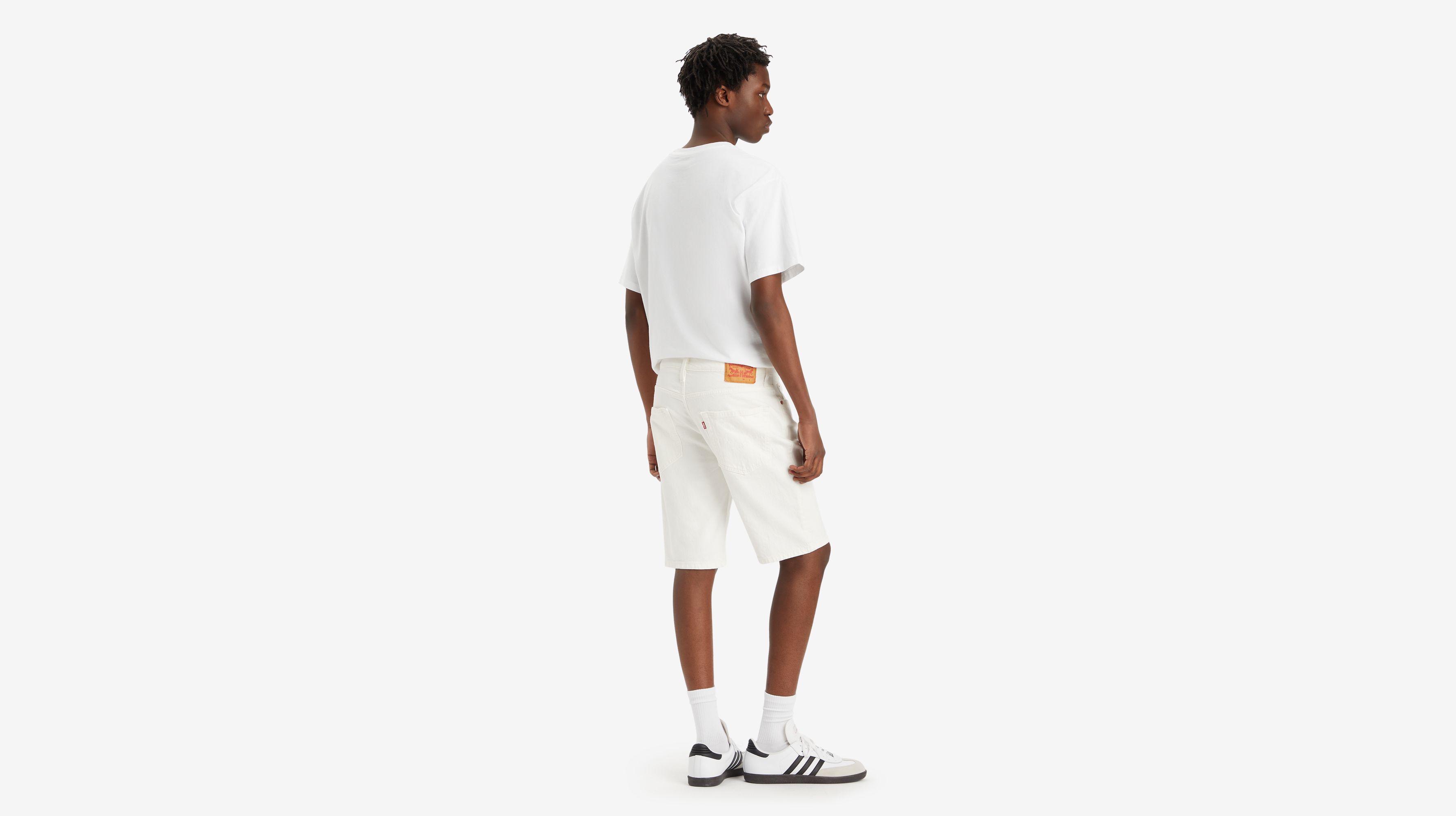 Levi's® short 405™ Standard - Stretch Accord Short - Blanc