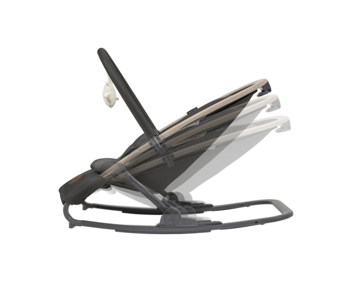 Kori Babywippe 0-24m   0 - 15 kg    Super bequemes Kissen für Neugeborene  |    2-in-1-Babywippe |    Mit einer Hand verstellbar |    Unterhaltsamer Spielzeugbogen |