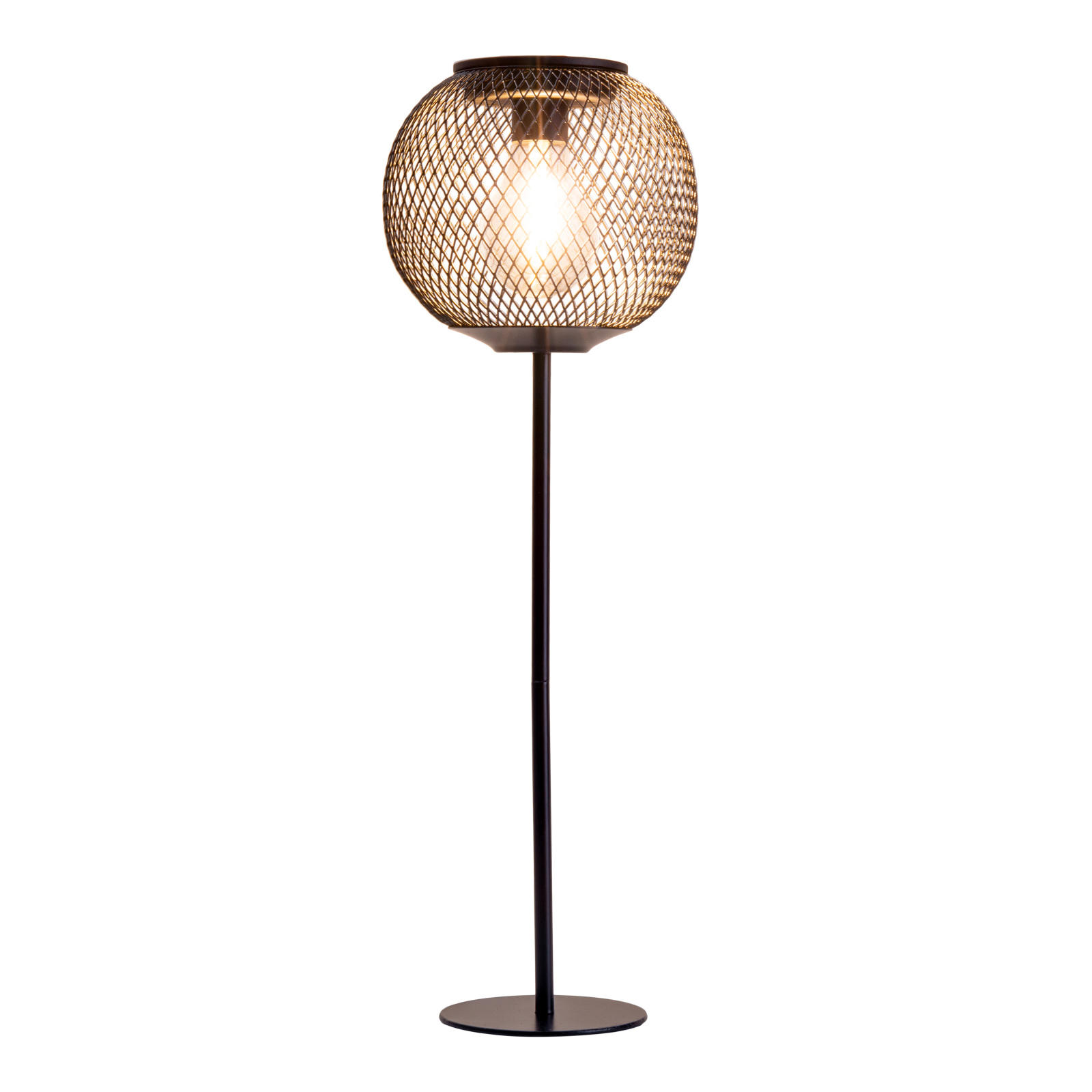 LED-Solarleuchte GELI - schwarz - 46,5 cm