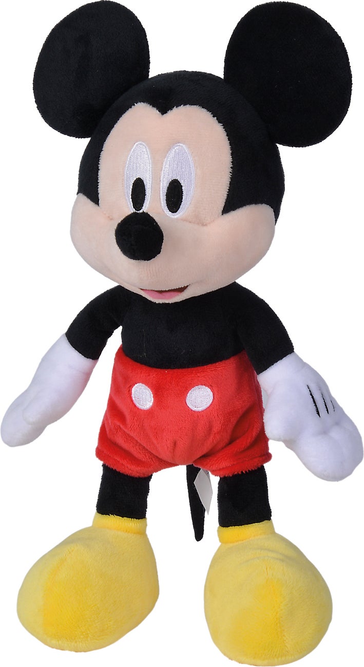 Disney knuffel Mickey rood 7 x 8 x 25 cm
