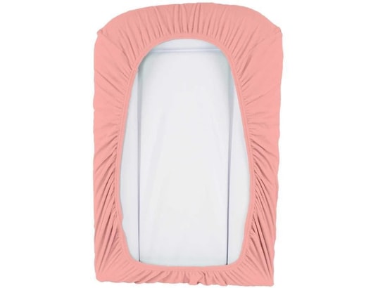 DOMIVA - Housse matelas à langer Housse matelas a langer - 200 gm² - 50 x 75 cm - peche