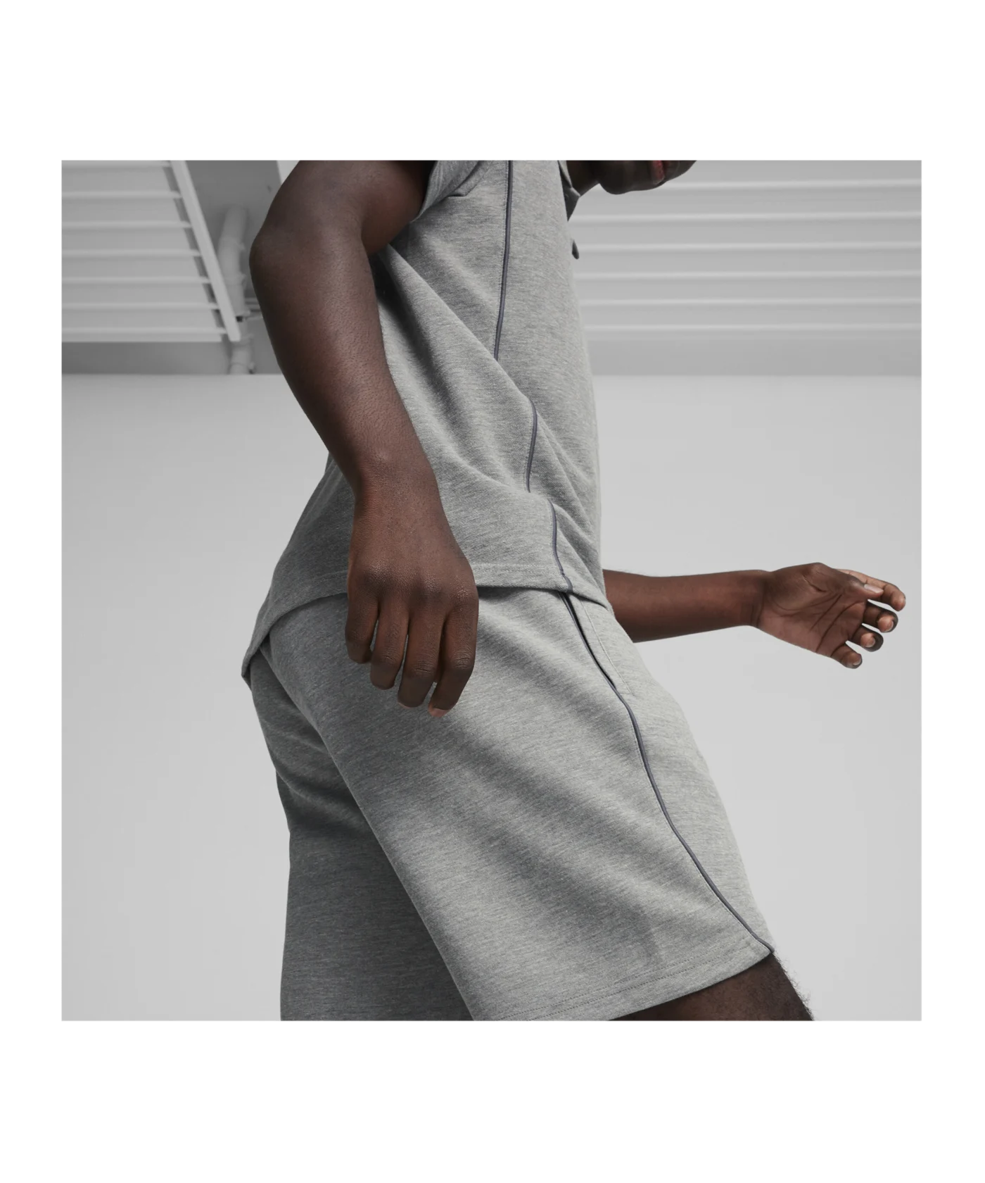 PUMA teamFINAL Casuals Shorts Grau F33