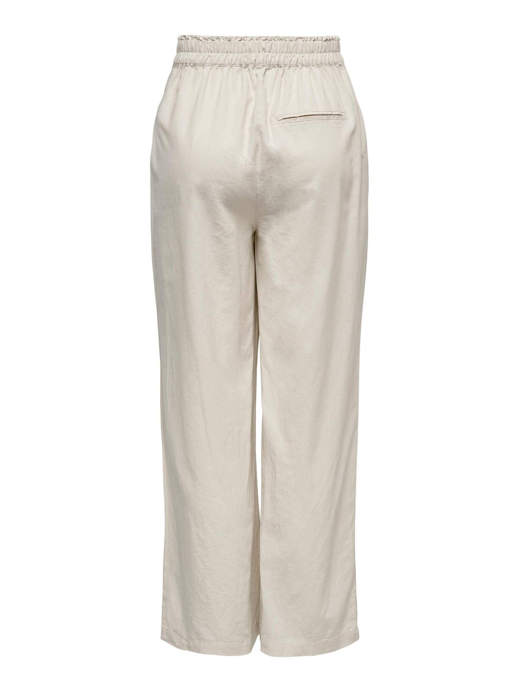 Only| Damen Hose ONLTOKYO HW LINEN BLEND