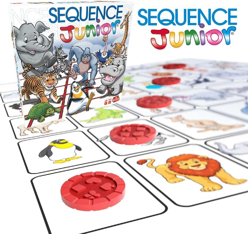 Goliath - Sequence Junior - Bordspel - Kinderspel - Voor Jongeren