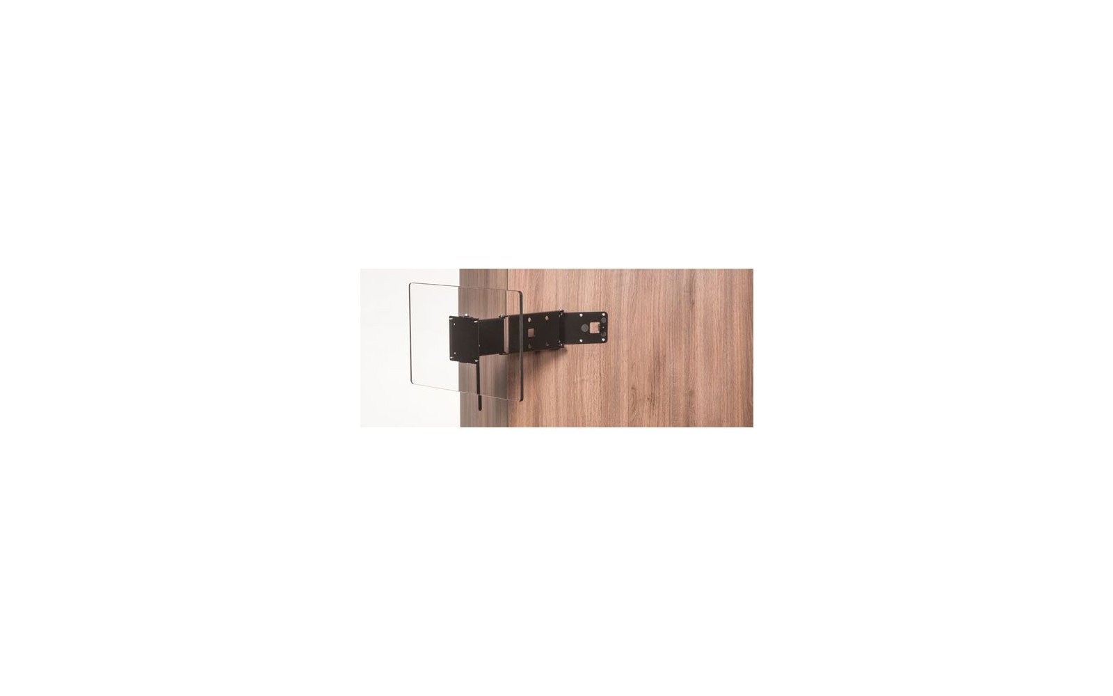 Caratec Flex CFW301S TV Wandhalter mit 3 Drehpunkten verriegelbar schwarz