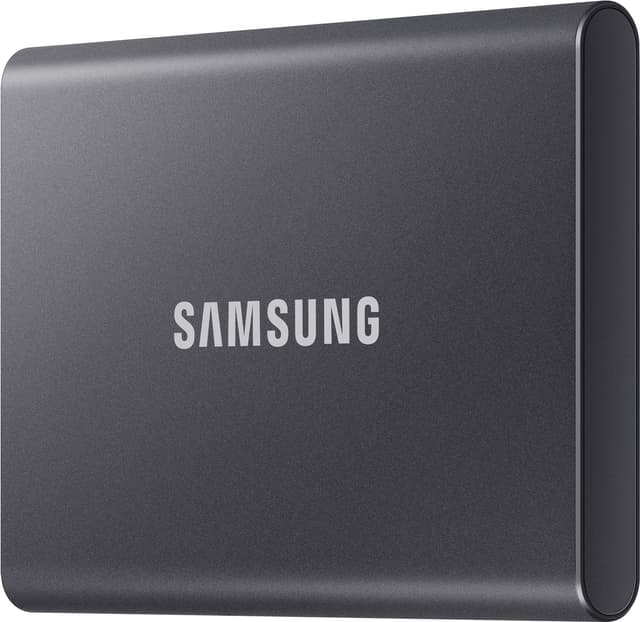 Samsung T7 ekstern SSD 2 TB (grå)