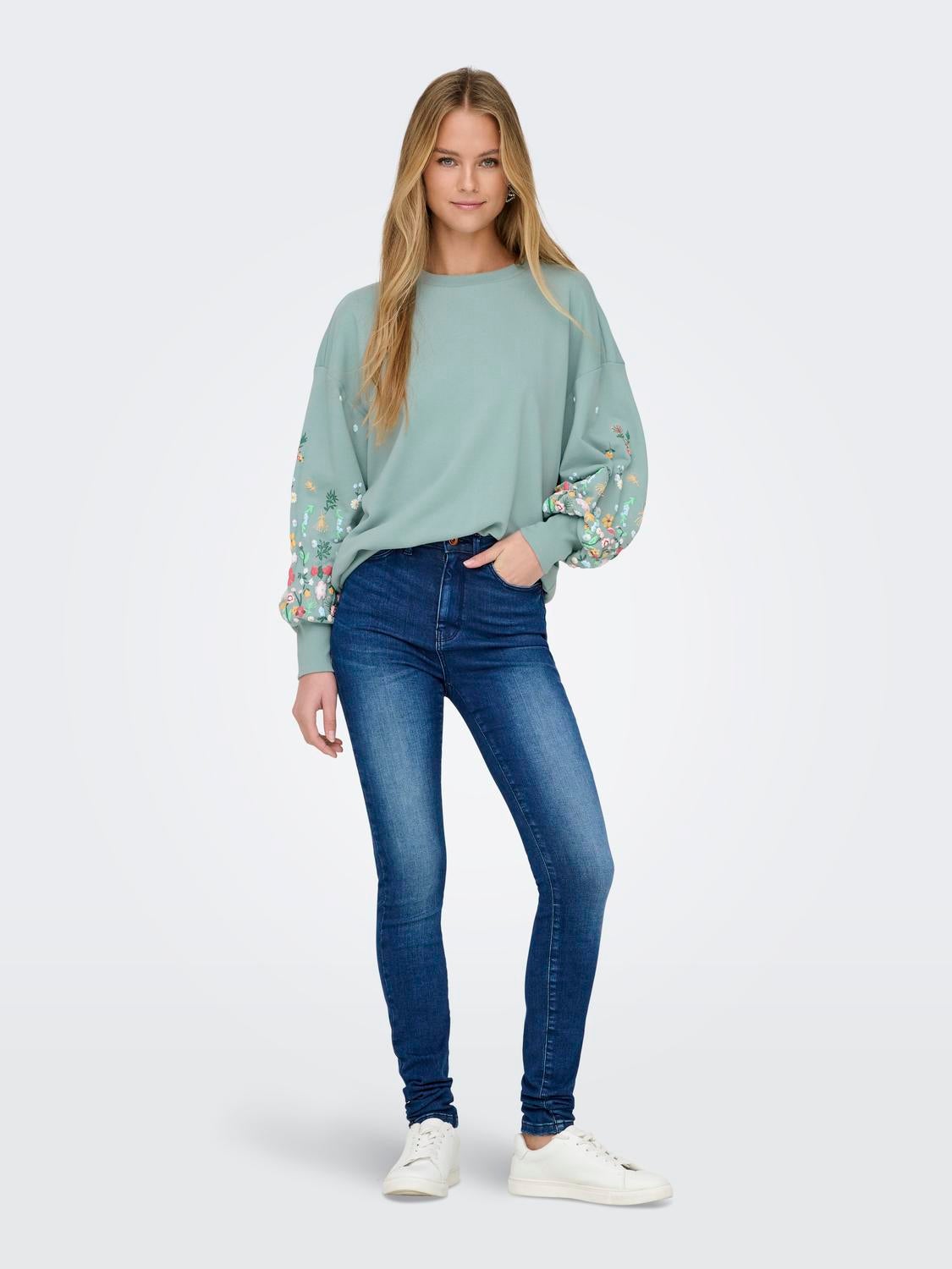 ONLBROOKE Sweatshirt Gray Mist