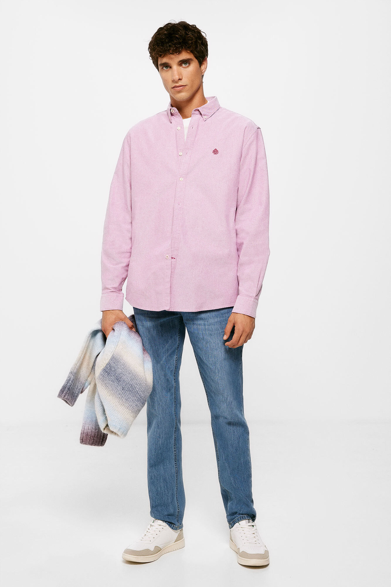 Cor da camisa Oxford