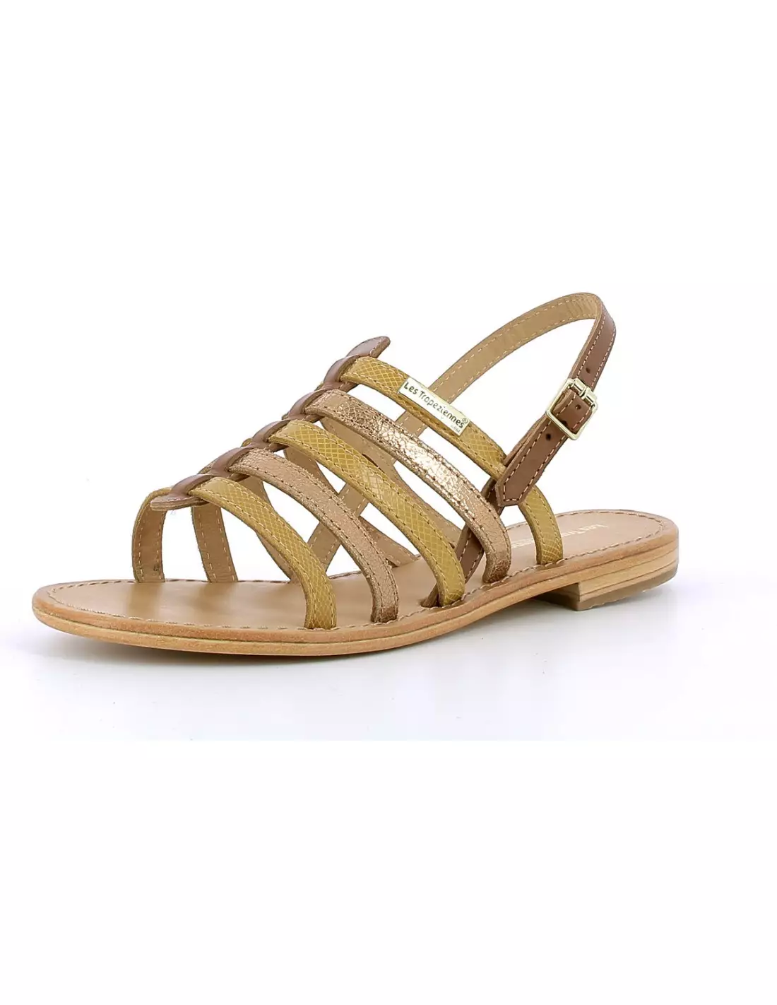 LES TROPEZIENNES HAVANE - Sandales & nu-pieds JAU/BZE