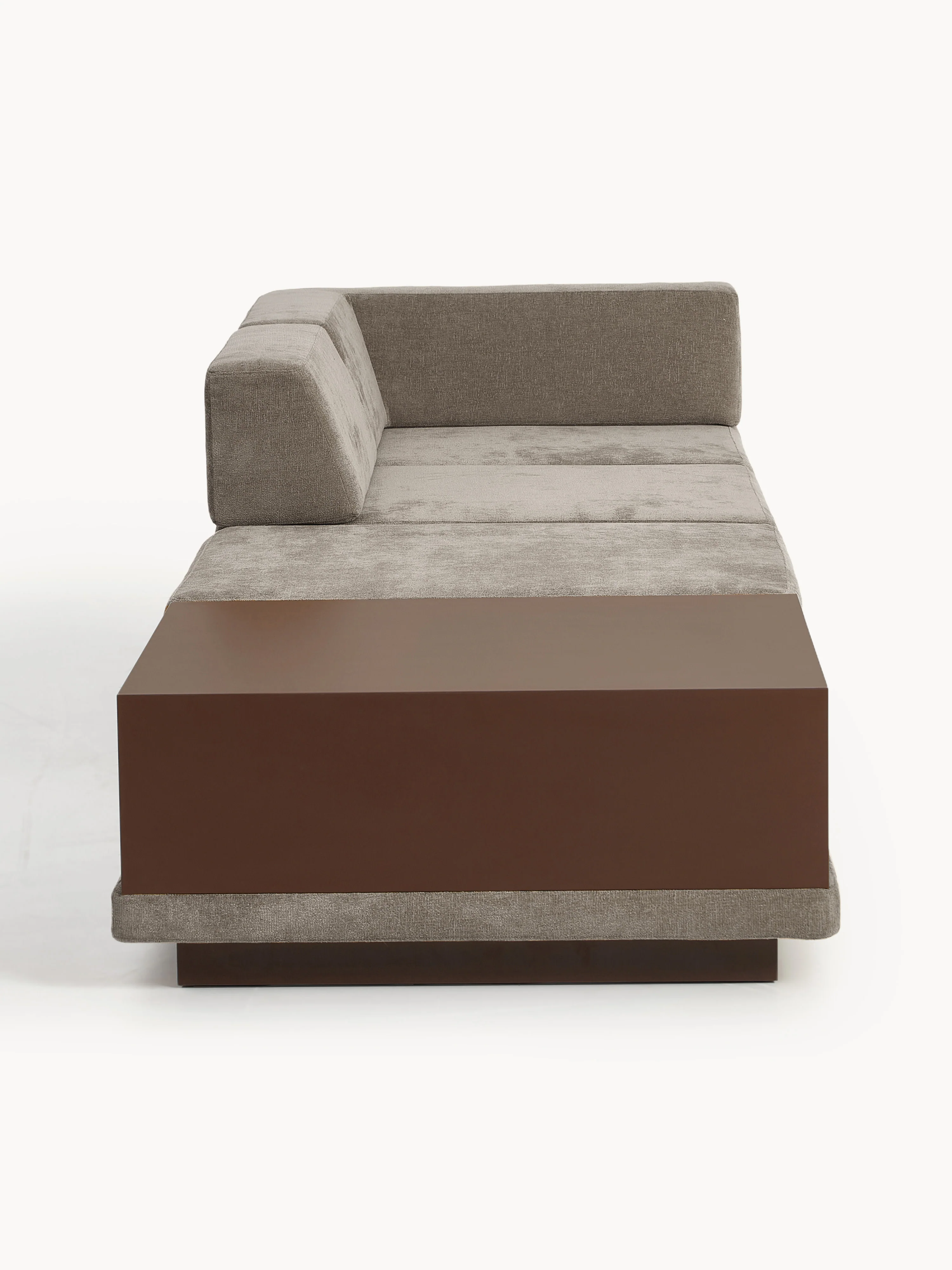 Modulaire bank Colin (4-zits) met salontafel & ottoman