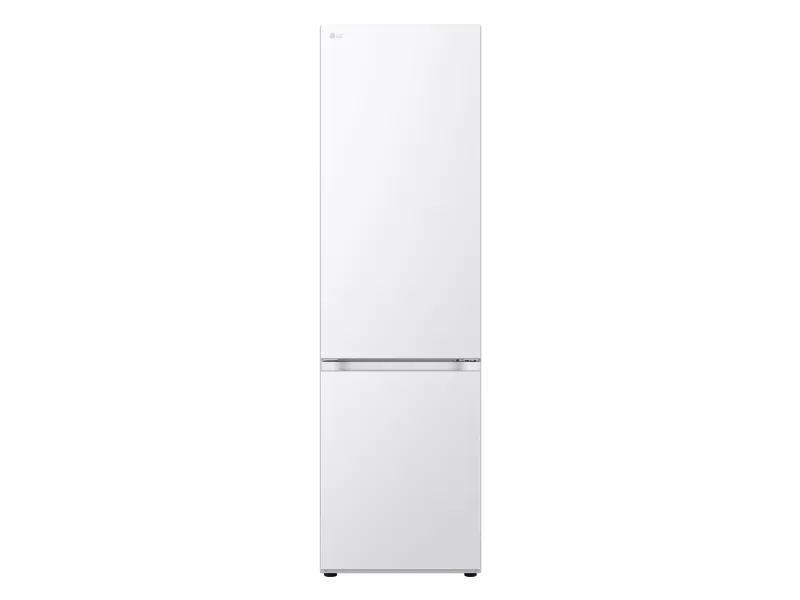 LG GBV5240DSW - Køleskab/fryser - bund-fryser - bredde: 59.5 cm - dybde: 68.2 cm - højde: 203 cm - 387 liter - Klasse D - superhvid