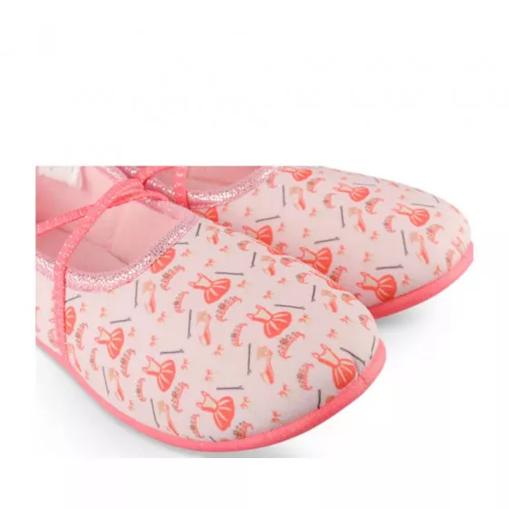 Chaussons ROSE LOVELY SKULL