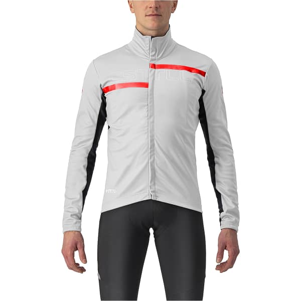 Veste vélo CASTELLI TRANSITION 2 SILVER GRAY