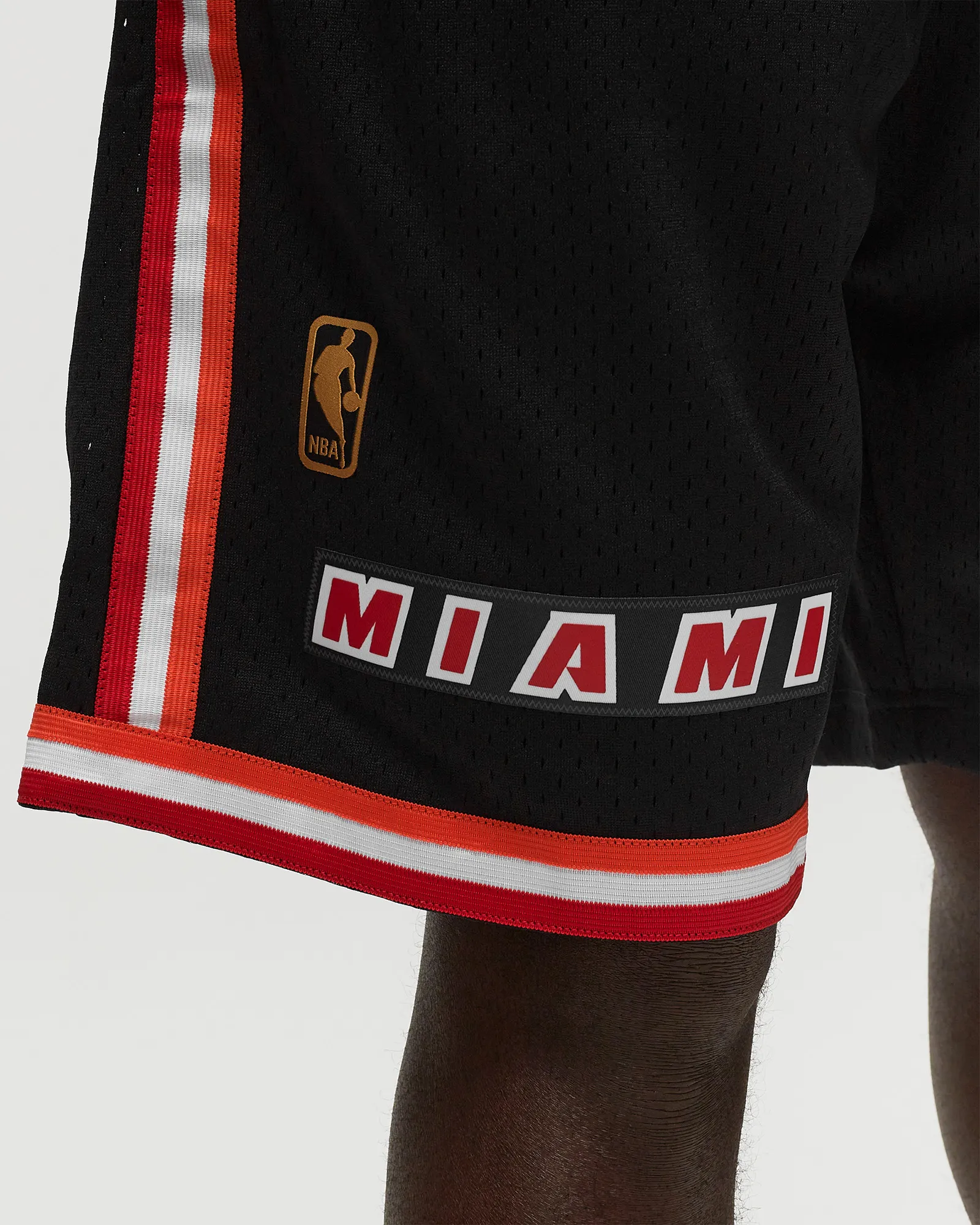 Mitchell & Ness NBA Swingman Shorts Miami Heat Road 1996-97