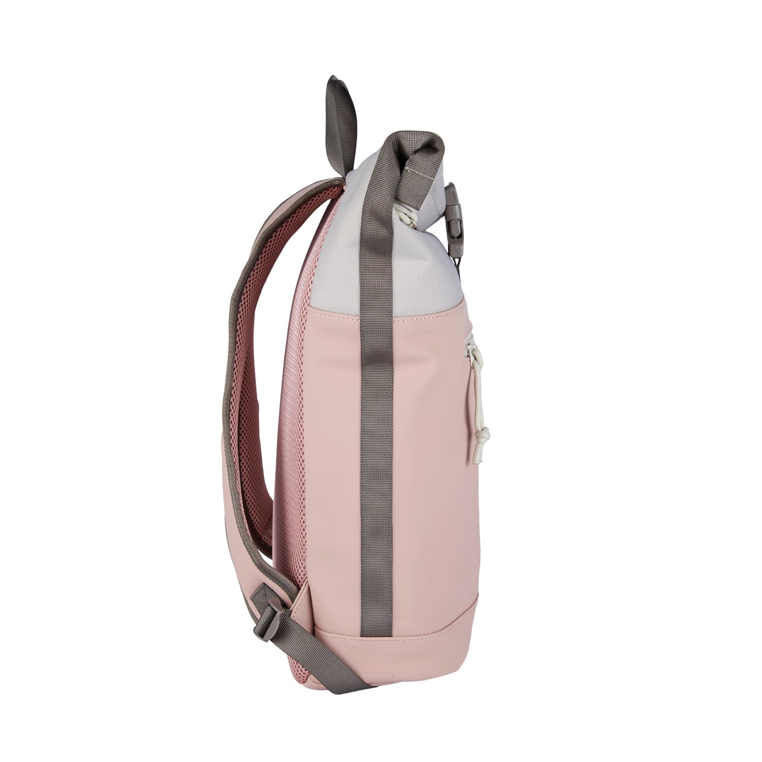 New Rebels Backham New York Rolltop Backpack Old Pink – Beige