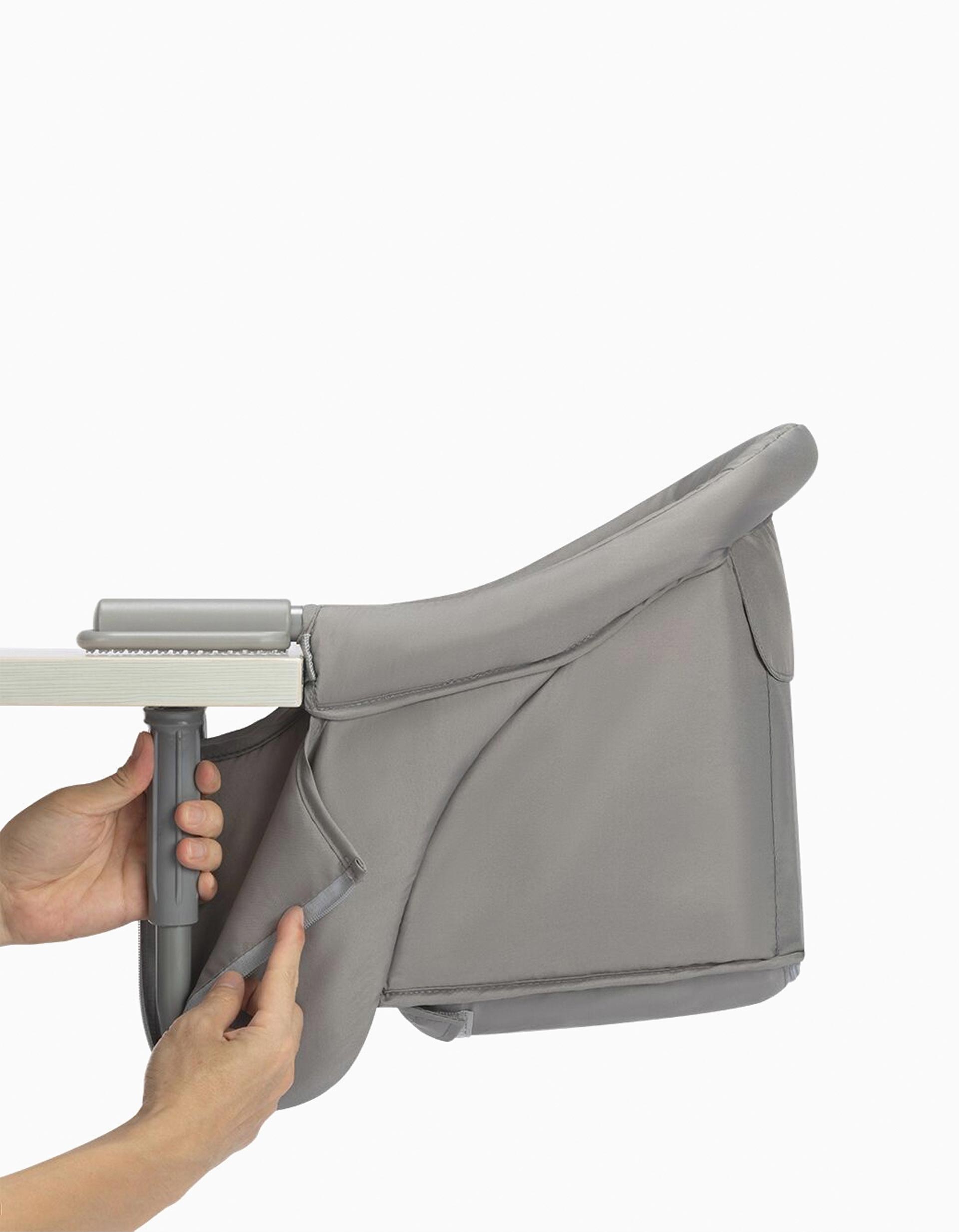 Cadeira de Refeição Portátil Bebe Confort Malva, Mineral Grey
