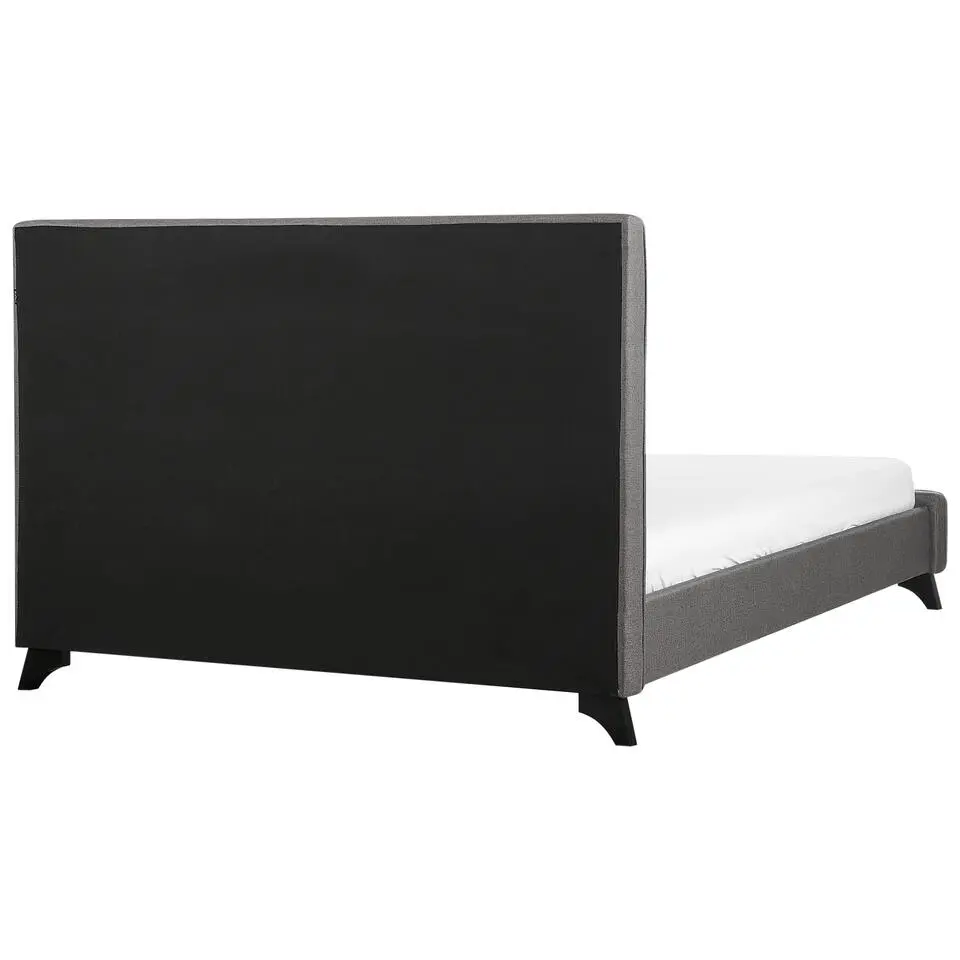 AMBASSADOR - Tweepersoonsbed - Grijs - 140 x 200 cm - Polyester