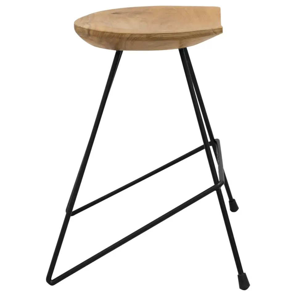 vidaXL - Kruk - Bruin - Hout
