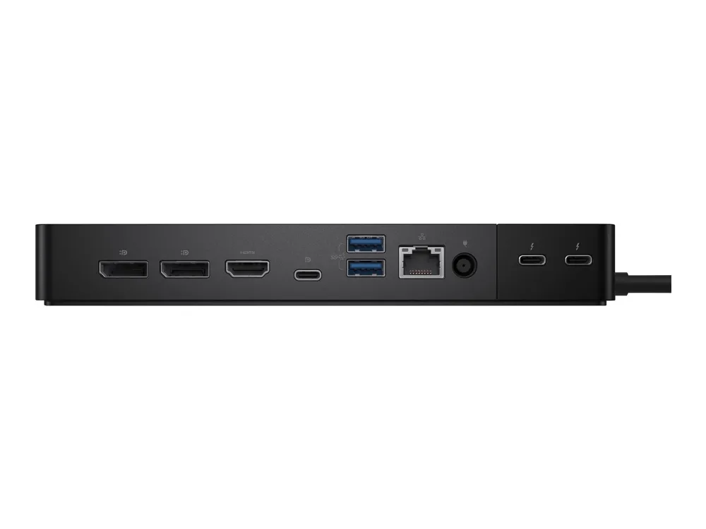 Dell® | WD22TB4 - Dockingstation - Thunderbolt - HDMI, DP, Thunderbolt - GigE - 130 Watt - Sort