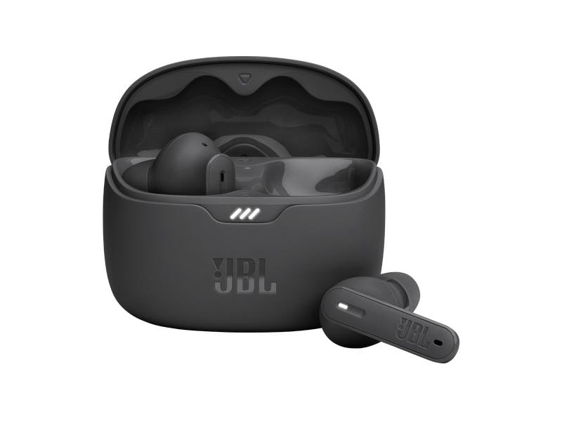 JBL True Wireless In-Ear-Kopfhörer Tune Beam Schwarz In-Ear-Kopfhörer mit aktivem Noise-Cancelling mit Smart Ambient