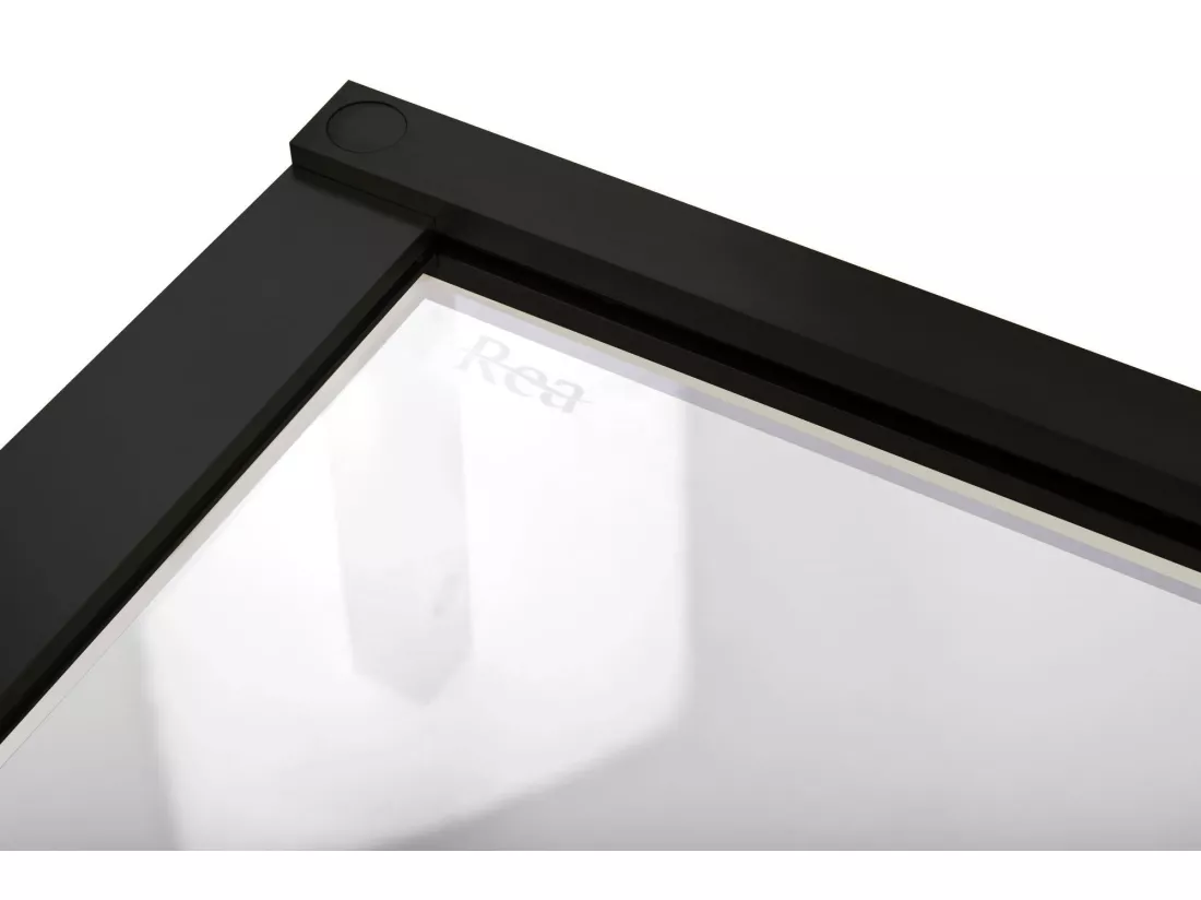 Cabine De Douche Rea Hugo 100X90 Black