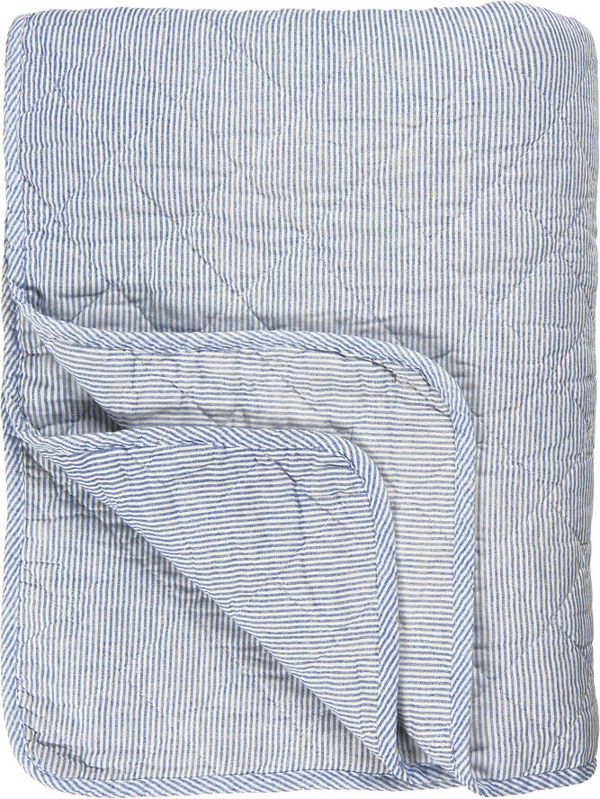 Ib Laursen Quilt mælkedrengestriber Blå
