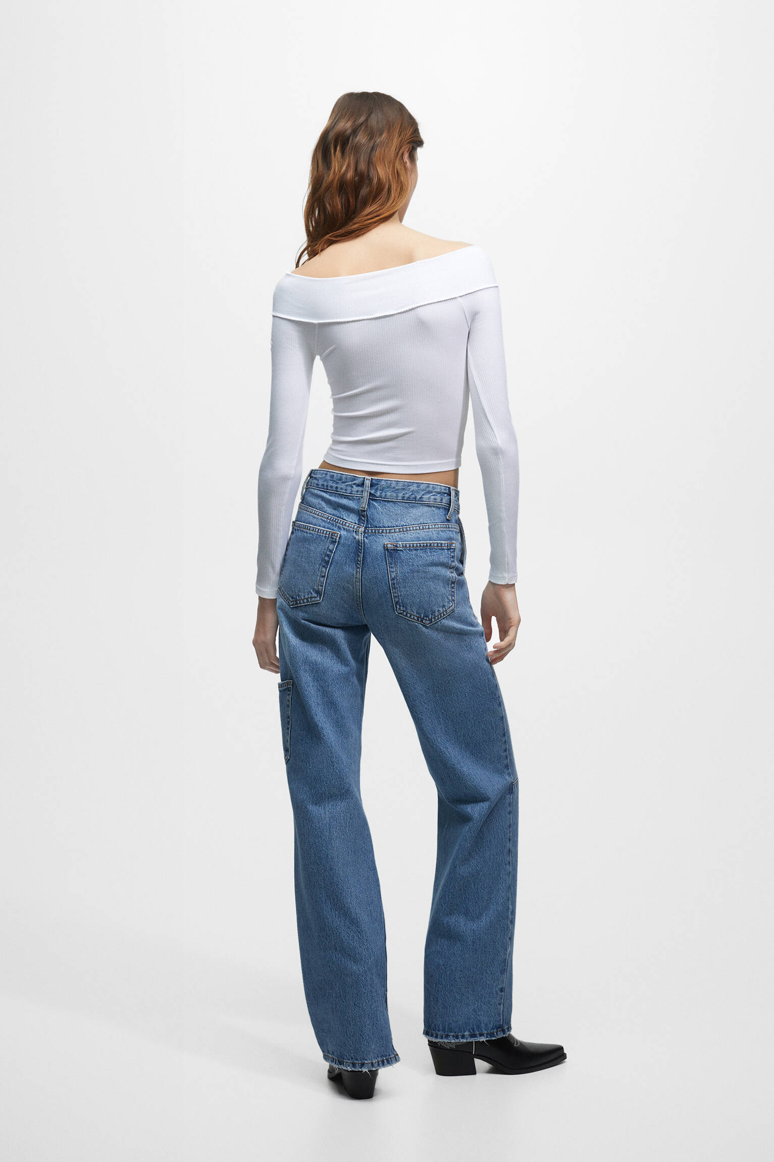 BLUSA OMBRO A OMBRO - BRANCA