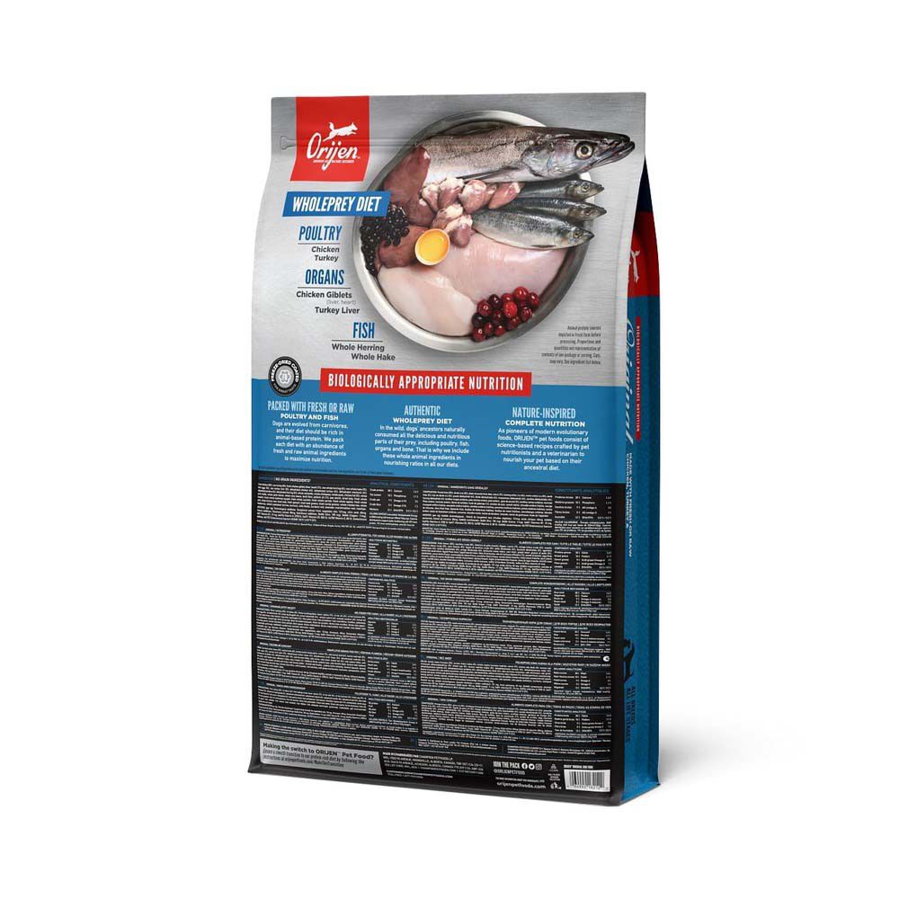 Orijen Original Dog Whole Prey - Hondenvoer - 11.4 Kilogram - kip