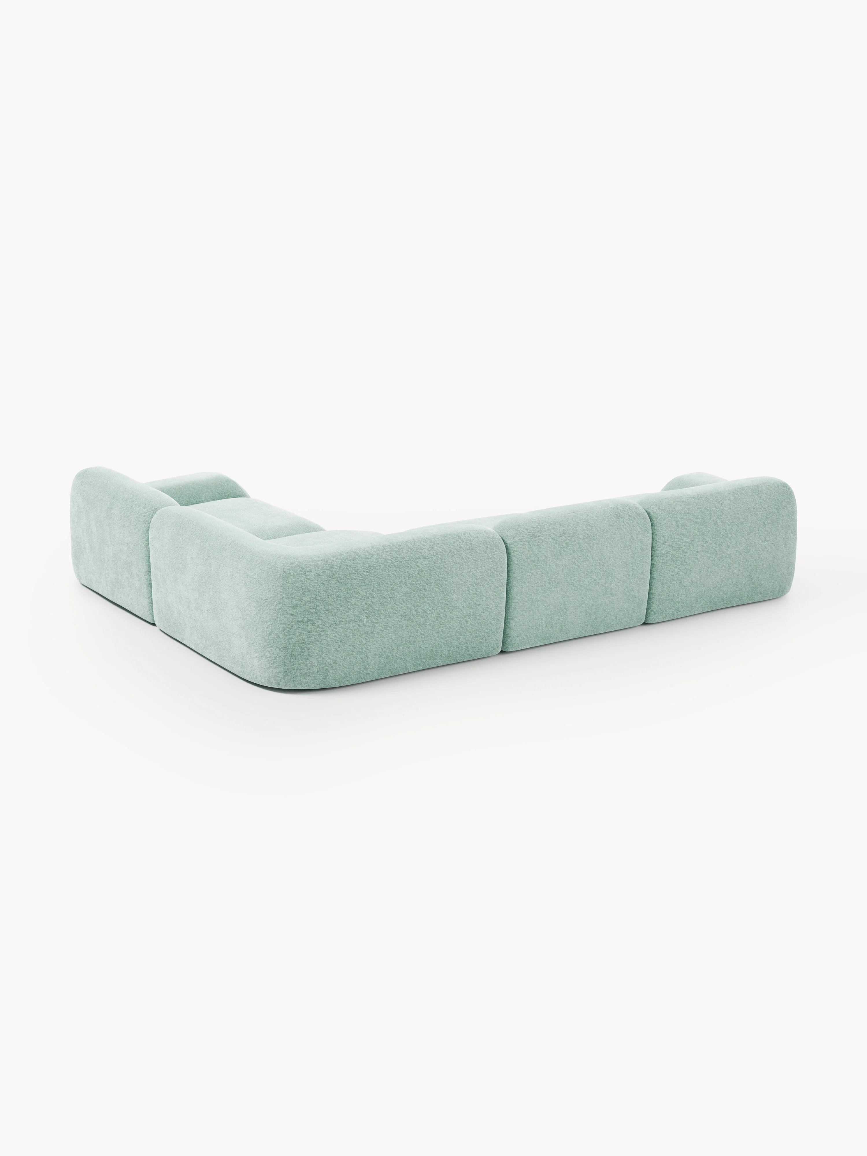 Modulaire hoekbank Wolke (4-zits)