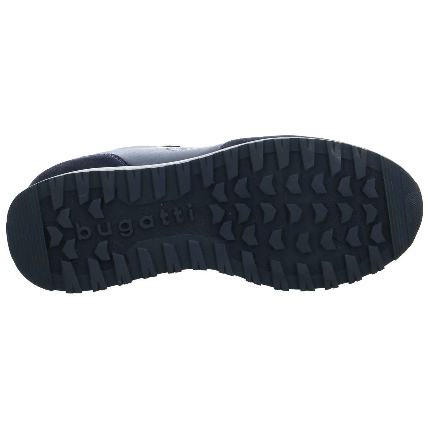 BUGATTI SHOES Halbschuhe Sneaker Blau Lederimitat