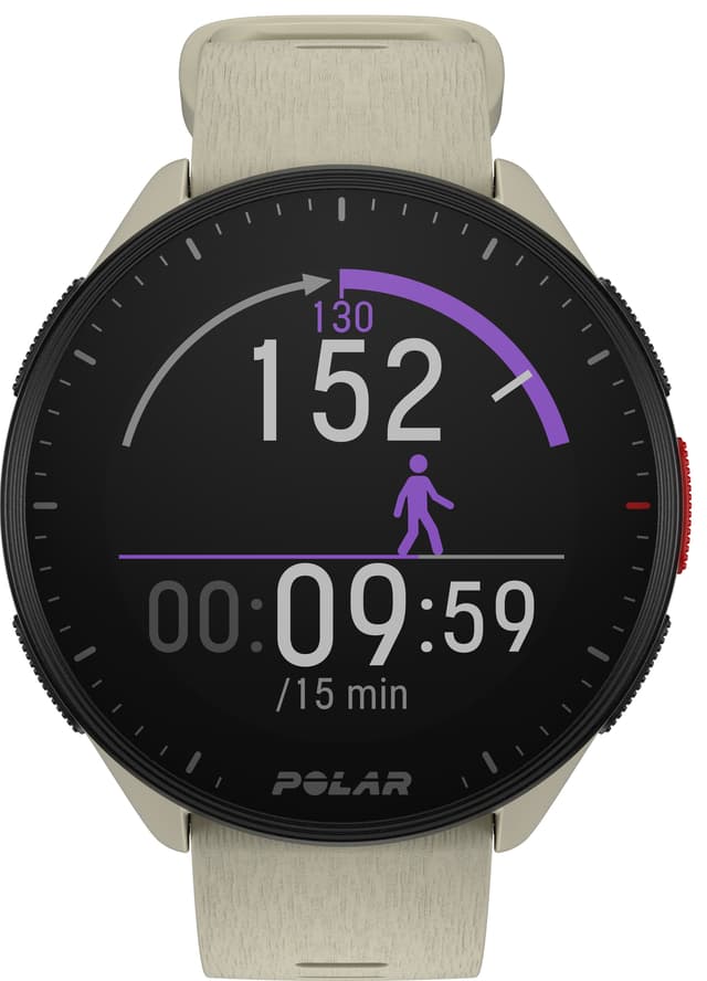 Polar Pacer sportsur S/L (hvid)