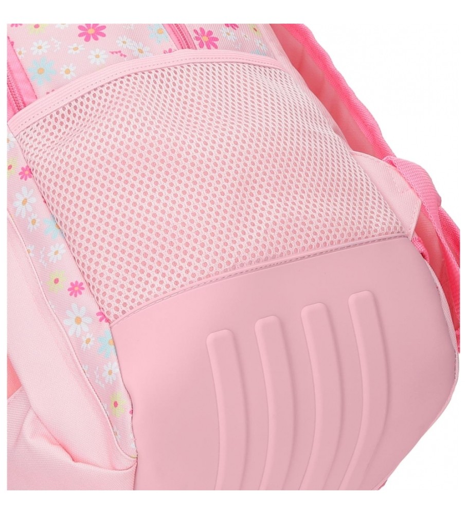 Roll Road Mochila Escolar Roll Road Coffee shop Dos Compartimentos rosa