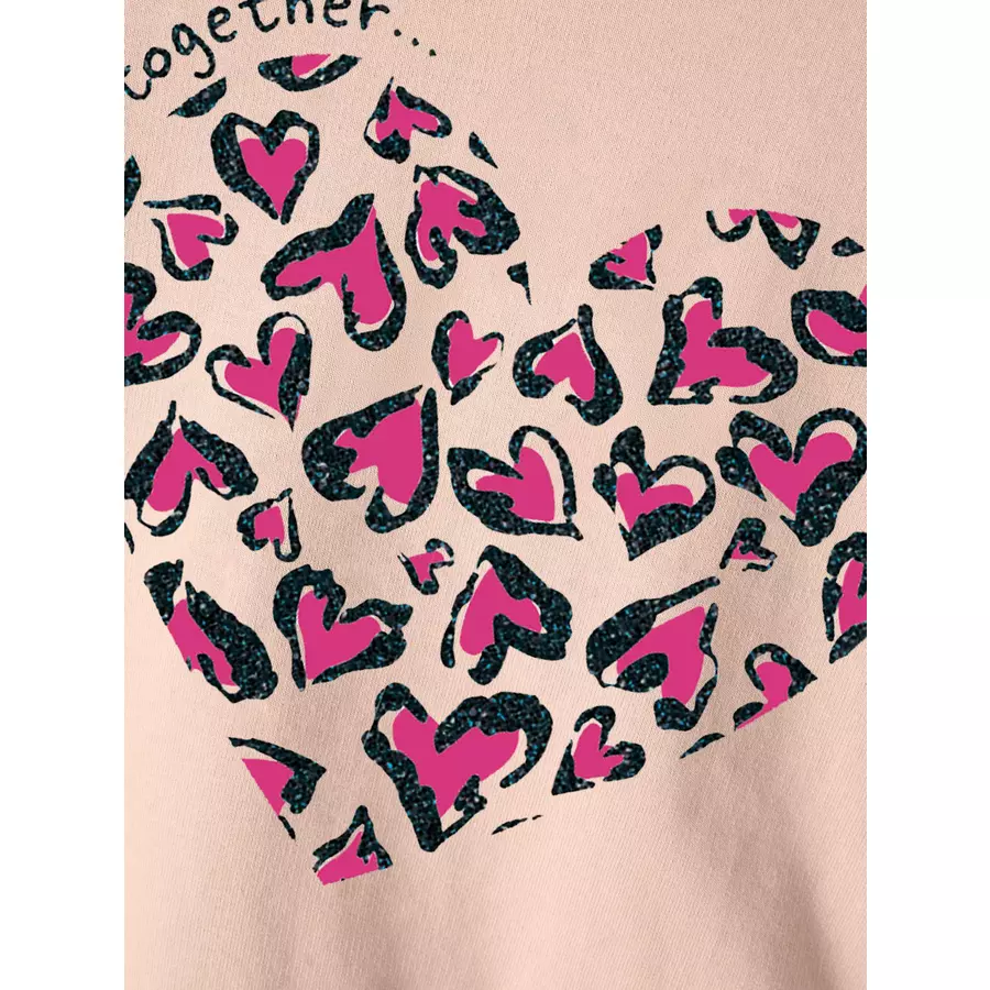 name it Sweatshirt Nmfvisus Créme De Pêche