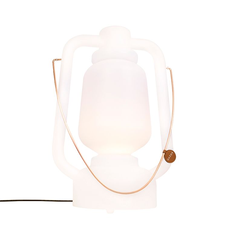 Vloerlamp wit 51 cm IP44 - Storm Large