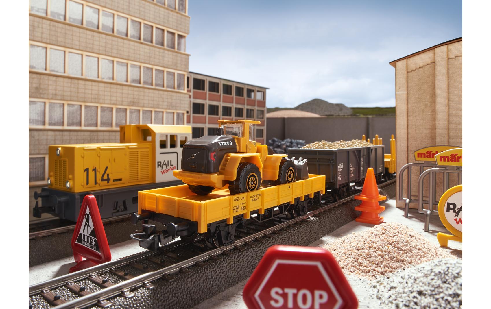 Startpackung Baustelle H0, AC, Start up<br>Märklin Start up Güterzug Set