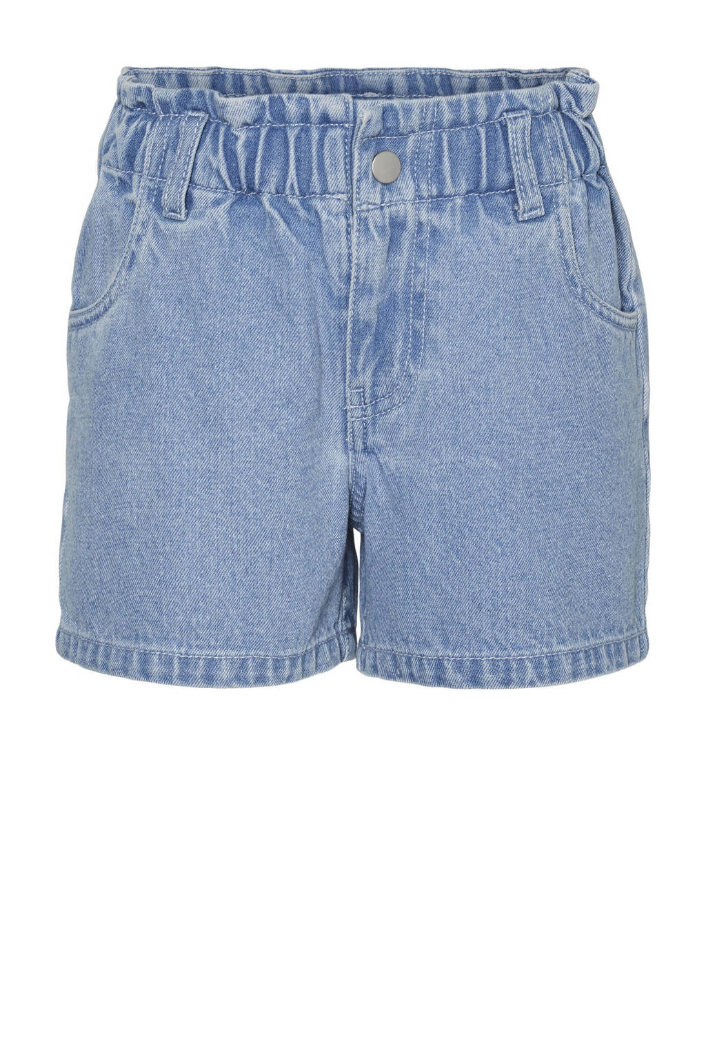 VERO MODA GIRL high waist denim short VMMARIE light blue denim