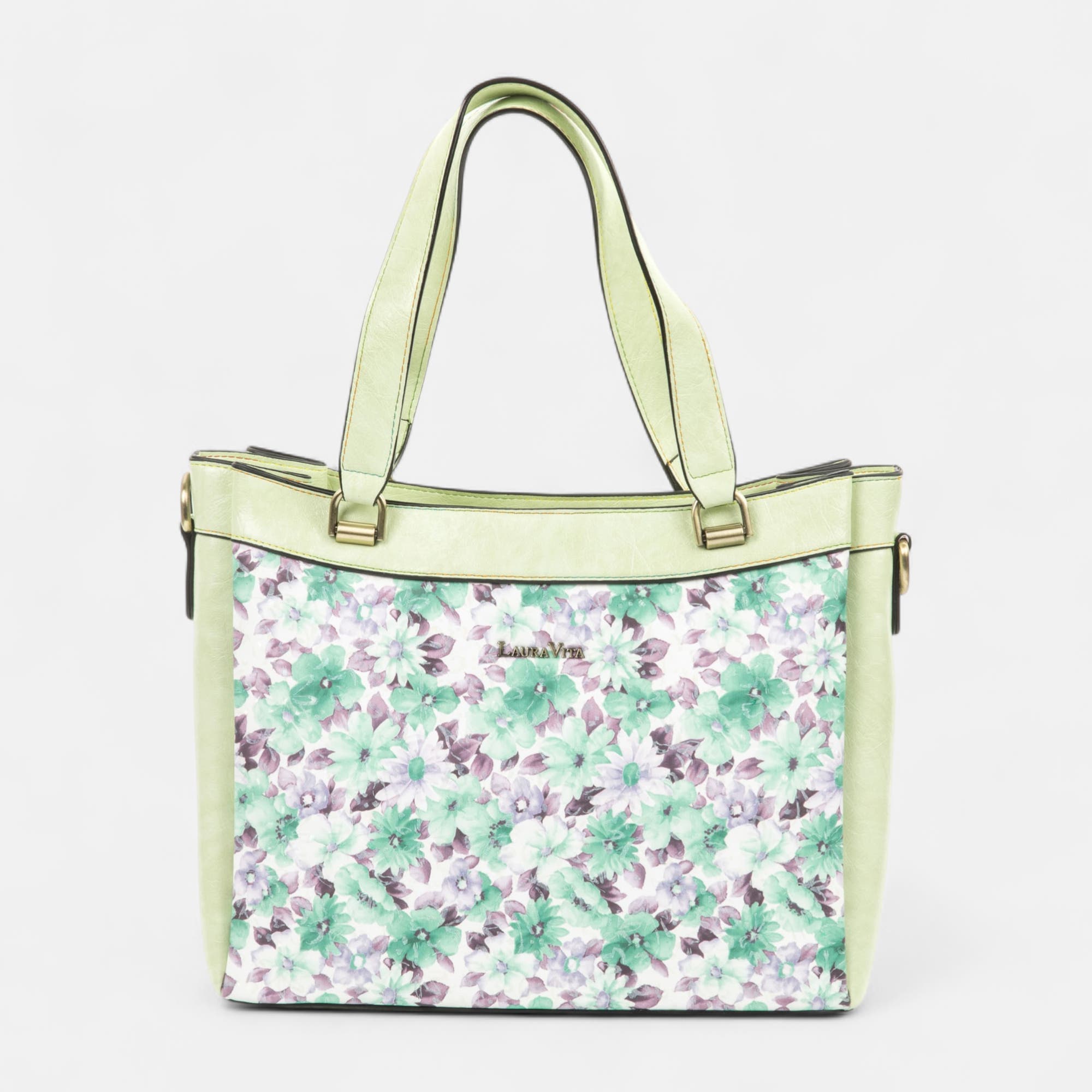 Sac de shopping vert