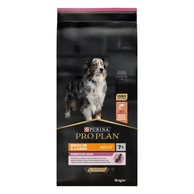 Croquettes Pro Plan Medium & Large Adult 7+ Sensitive Skin