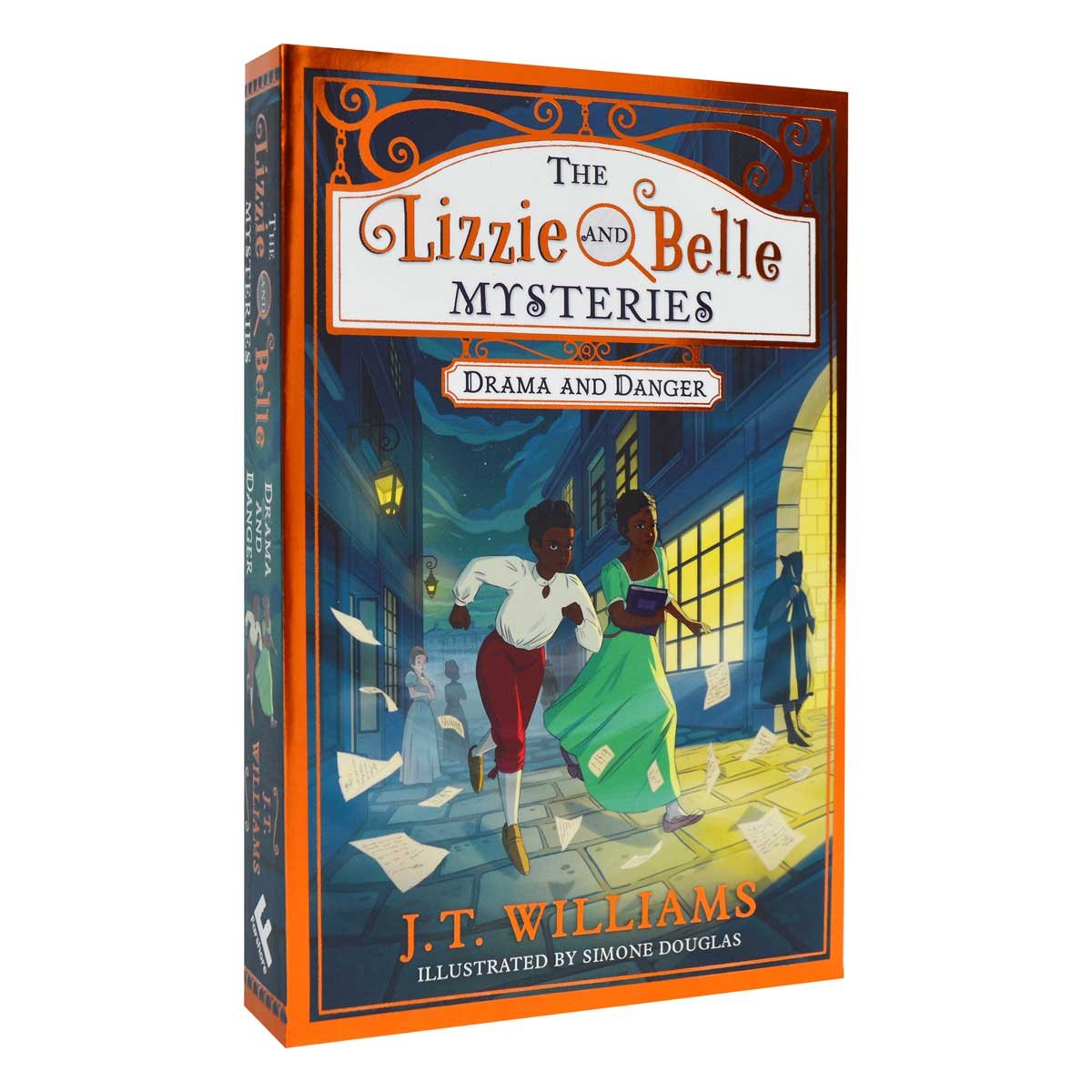 The Lizzie and Belle Mysteries: Drama and Danger (Paperback)