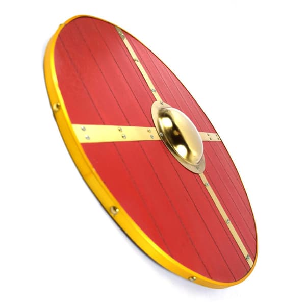 Tre middelaldersk metall Cross Viking Shield SWE171