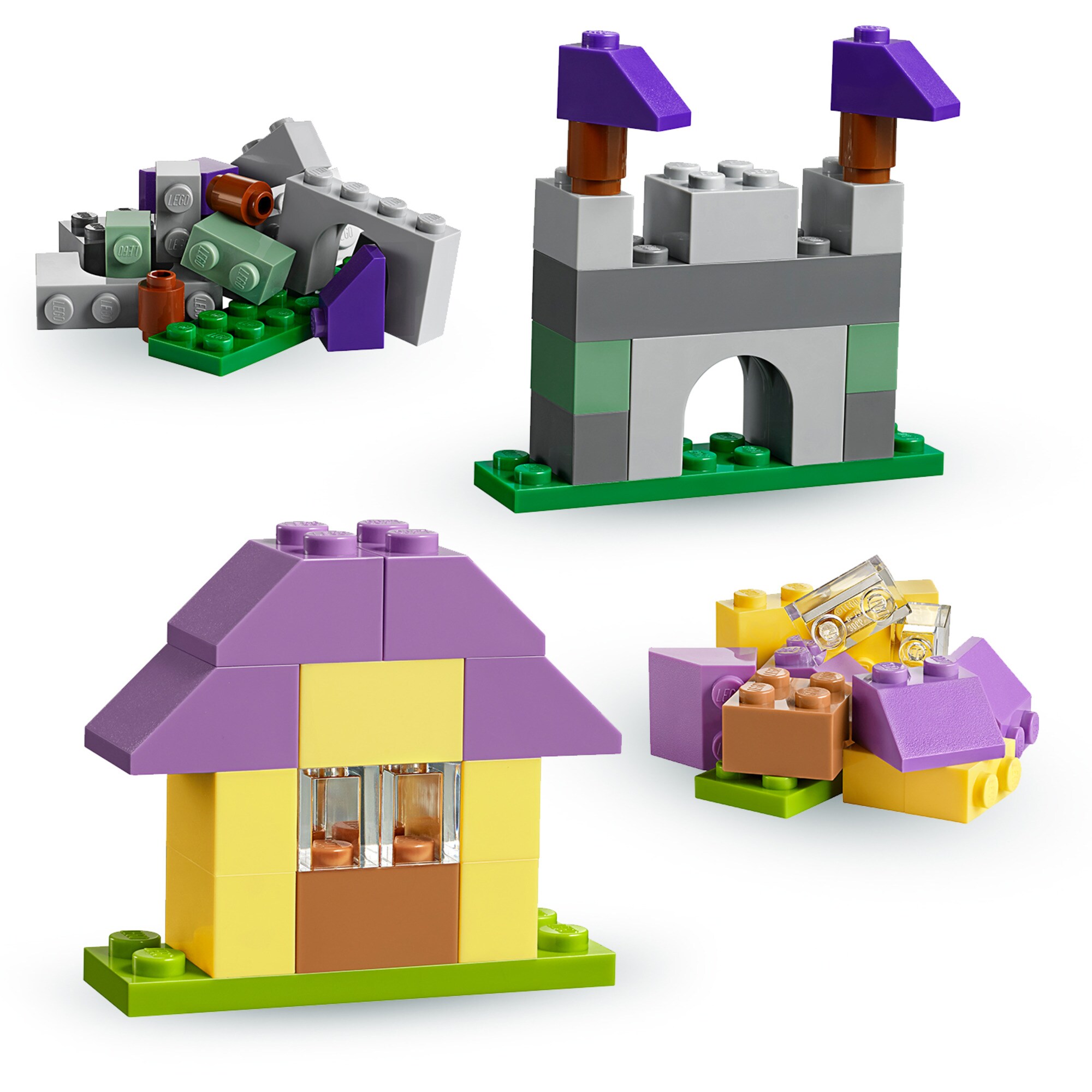 LEGO Konstruktionsspielzeug Classic Bausteine Starterkoffer - Farben sortieren