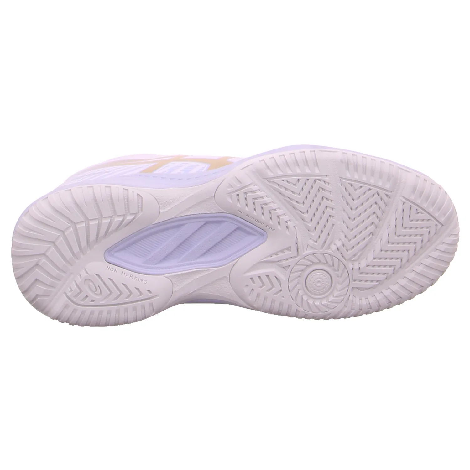 ASICS Kinder Indoor Weiss Synthetik  Upcourt