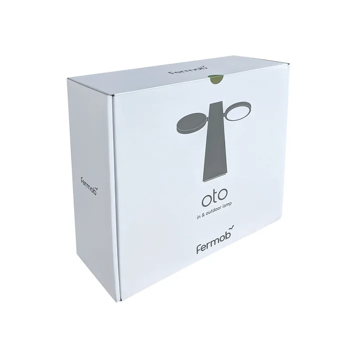 Fermob - Oto Akku LED-Leuchte, acapulcoblau