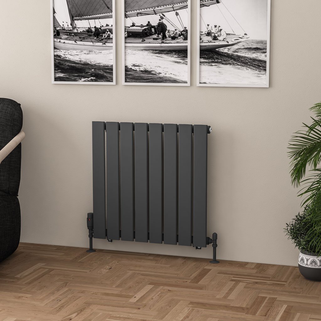 Eastbrook Warrington paneelradiator type 10 60x60cm 529W antraciet